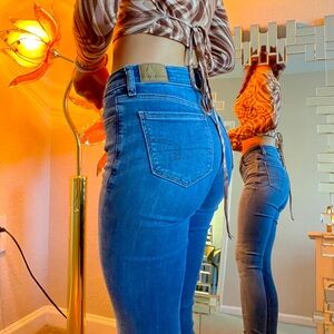 American Eagle Y2k low rise jeans